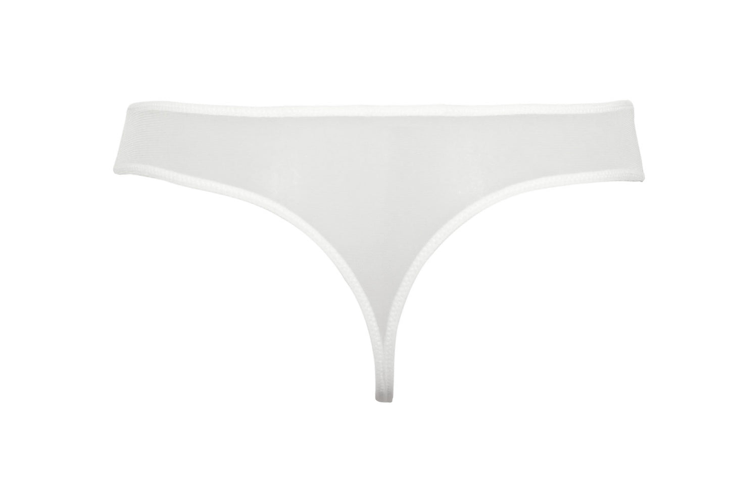 The Gentle Embroidery Tulle Thong from SIELEI Italy provides the perfect balance of comfort and style.