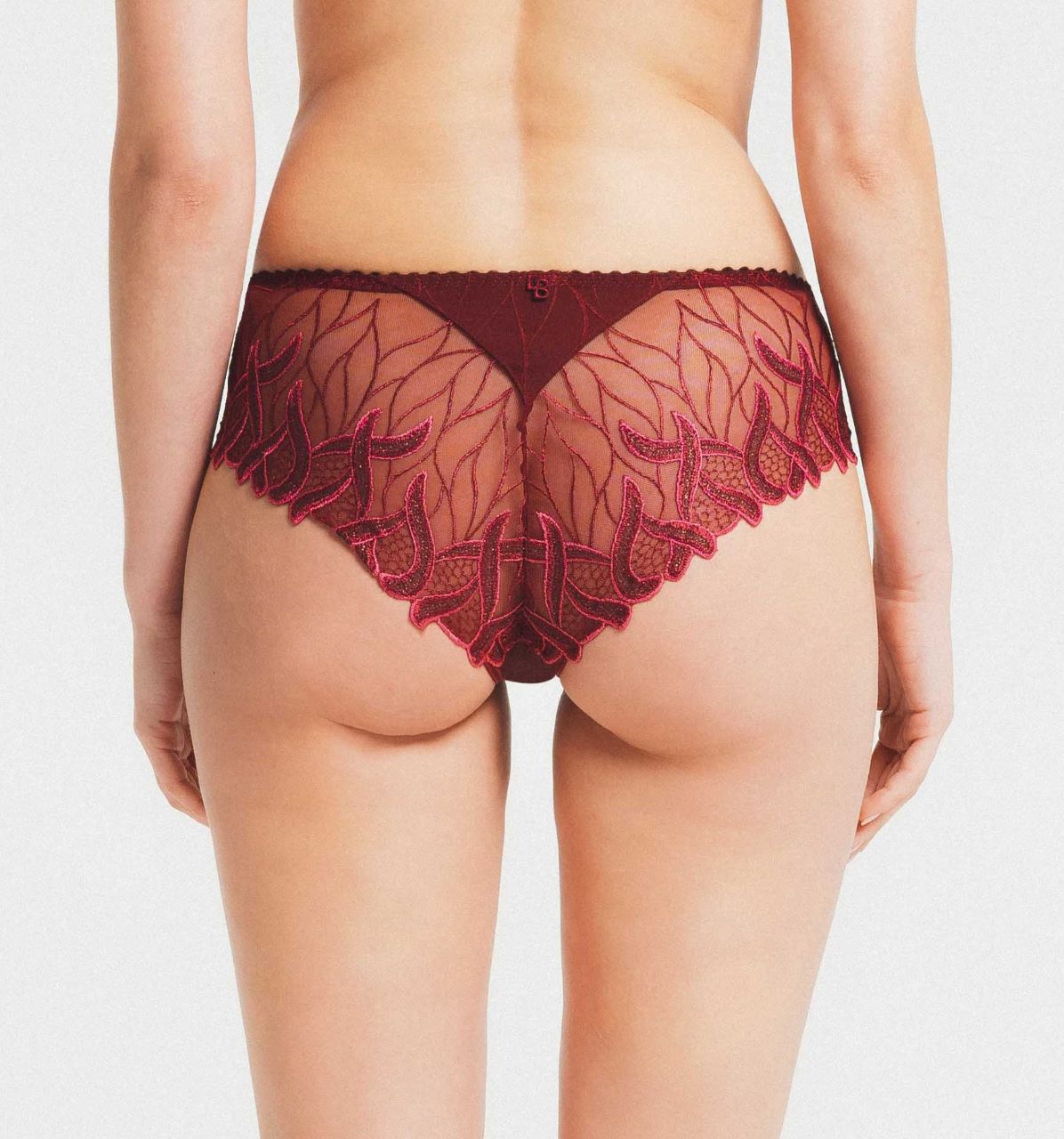 Louisa Bracq Julia Flamboyant Embroidery Shorty | Di Moda Lingerie