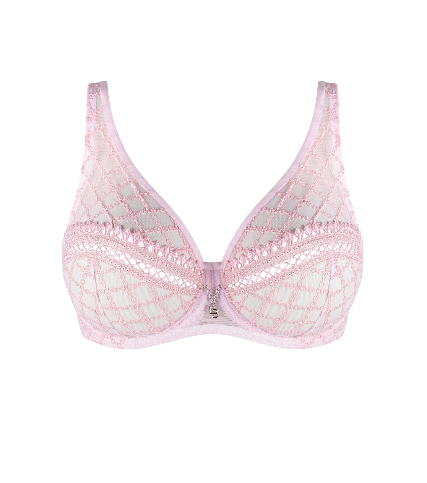 Louisa Bracq Paco Ultraluxe Embroidery Foulard Bra