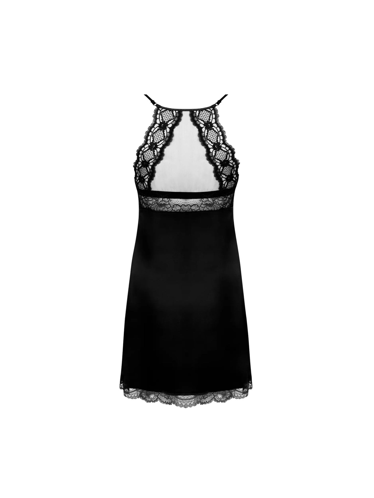 SUBLIME EN DENTELLE Silk Negligee