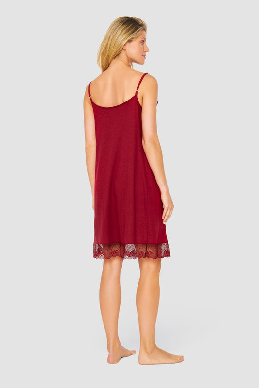 Woman wearing New Romance Nightdress by Rosch full picture on the back