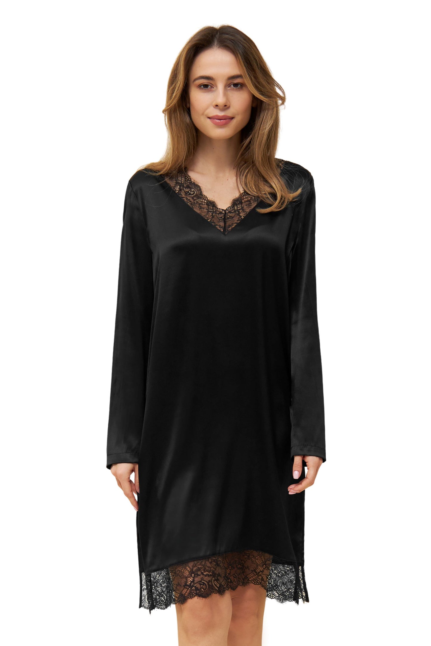 Organic Silk Elegant Nightdress