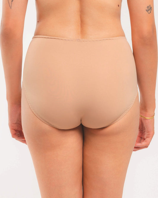 Sophisticated and luxuriously embroidered full brief panties from the Kant line by Louisa Bracq from France at DiModa Lingerie Toronto.