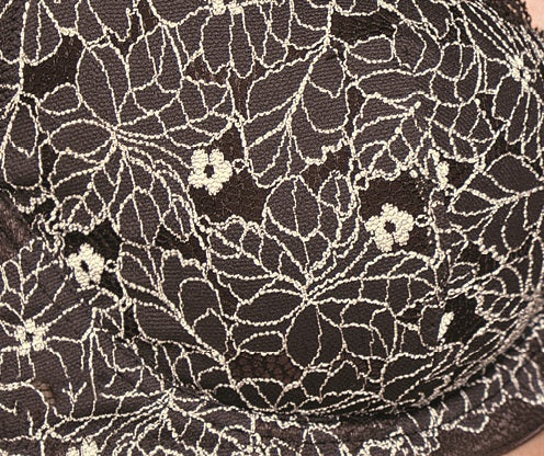 Graduated cup bra from the My Lace line by Leilieve from Italy.