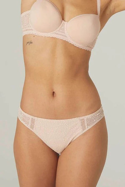 Front of the Comete French Lace Bikini