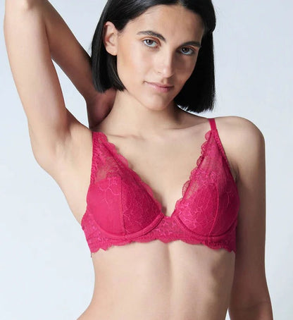 Front of the Reve Triangle Push Up Bra by Simone Perele.