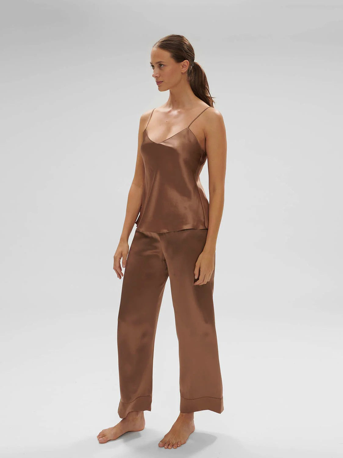 Dream Silk Camisole by Simone Perele front picture with matching pants (sold separately)