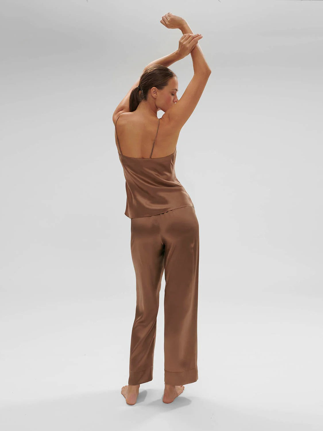 Dream Silk Camisole by Simone Perele back picture with matching pants (sold separately)