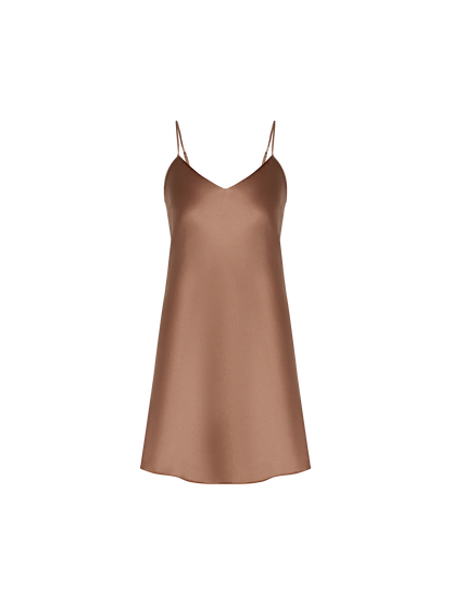 Dream Silk Slip Dress front picture