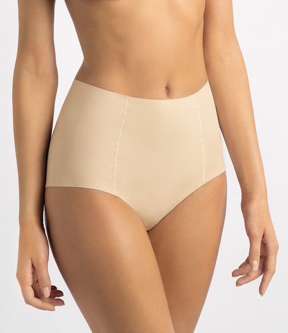 The Comfort Fit High Waist Full-Brief from SieLEI Italy is crafted from lightweight, breathable polyester microfiber for optimal comfort and fit.