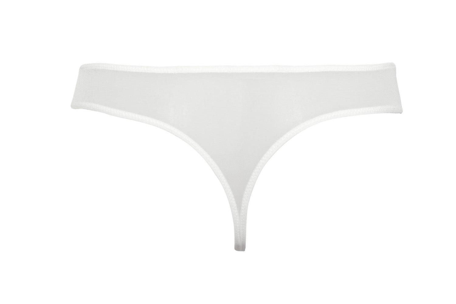 The Gentle Embroidery Tulle Thong from SIELEI Italy provides the perfect balance of comfort and style. 