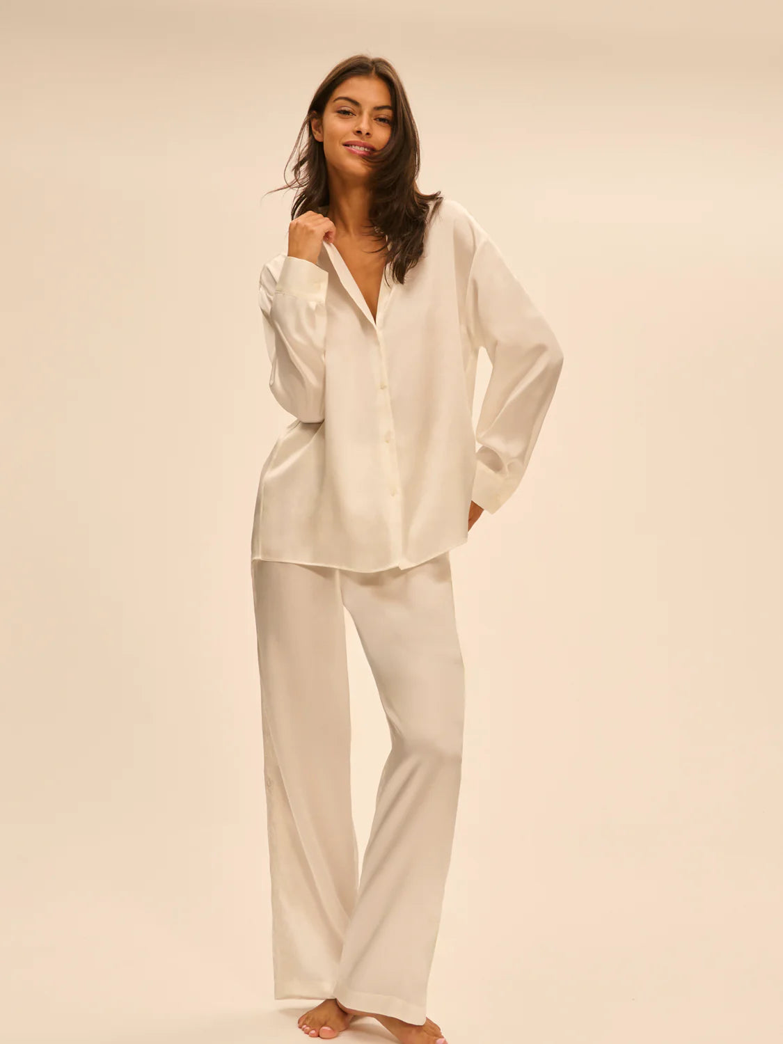 LOVE ME Silk Shirt