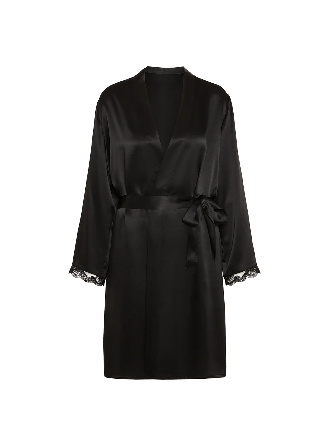 LOVE ME Silk Long Kimono