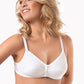 From SIéLEI, this wire-free and unpadded Cotton Front Closure Bra provides comfortable all-day wear. 