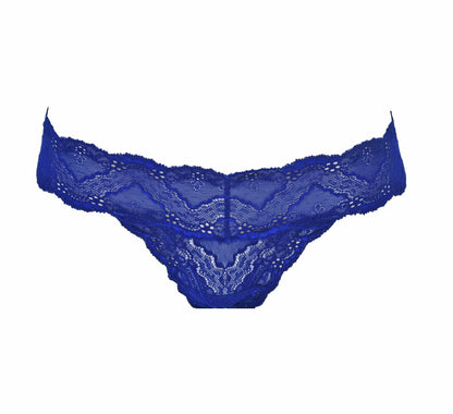 Experience Leilieve's I Love Colors Brazilian Panty, crafted from ultra-lightweight stretch lace. This vibrant and feminine piece of lingerie offers breathable comfort throughout your day.