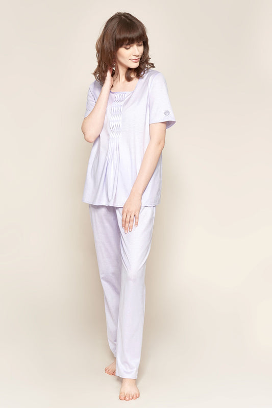  STJDM Nightgown,Women' Pajamas Cotton Sleepwear Short Pijama  Cute Nightwear Shorts Set Femme Home Clothe L White : Clothing, Shoes &  Jewelry