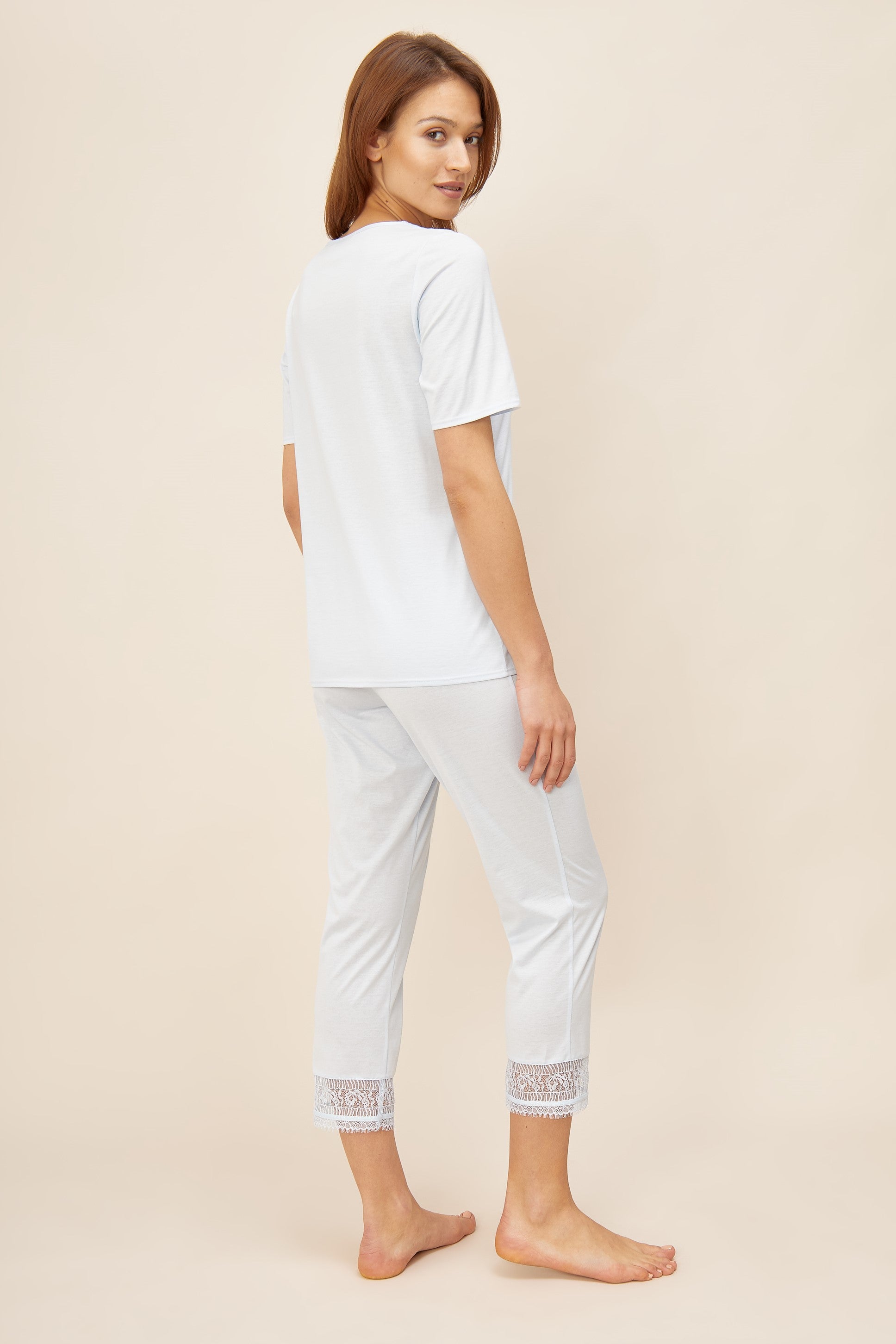 100% Cotton Capri Pajama Set