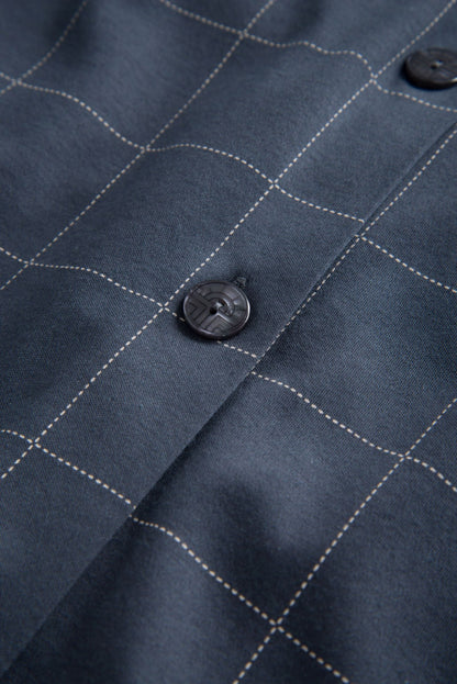 Féraud Paris' High Class line presents a sophisticated 100% interlock cotton long nightshirt.