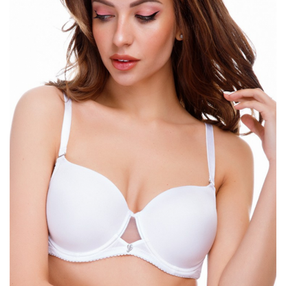 This full-support bra from the esteemed Elegance Line by Leilieve of Italy offers superior comfort through its construction from superior microfibers and silky touch. 