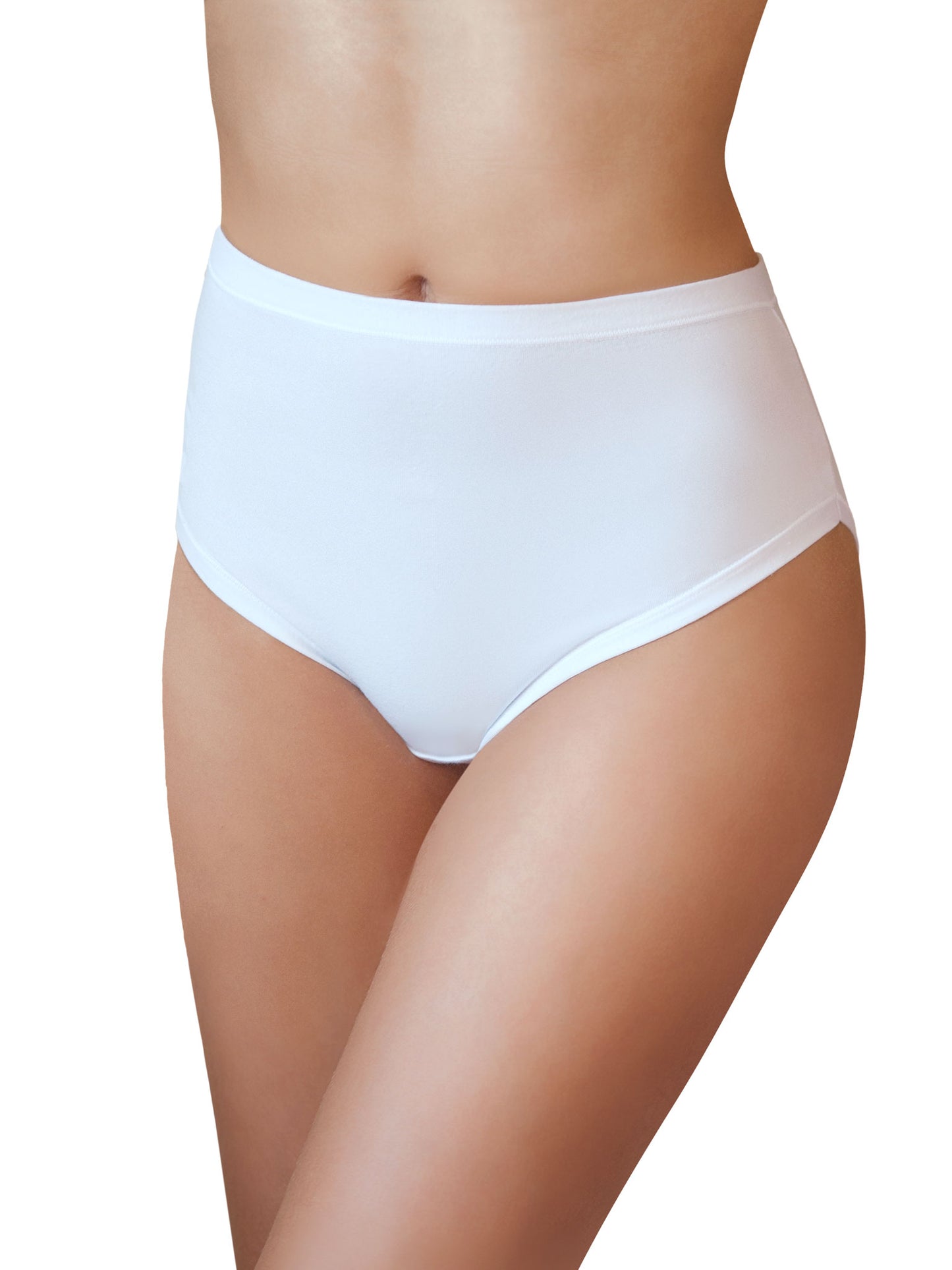 3 Pack Ladies Briefs, 100% Cotton Maxi Full Comfort Fit Underwear Sizes  10-24