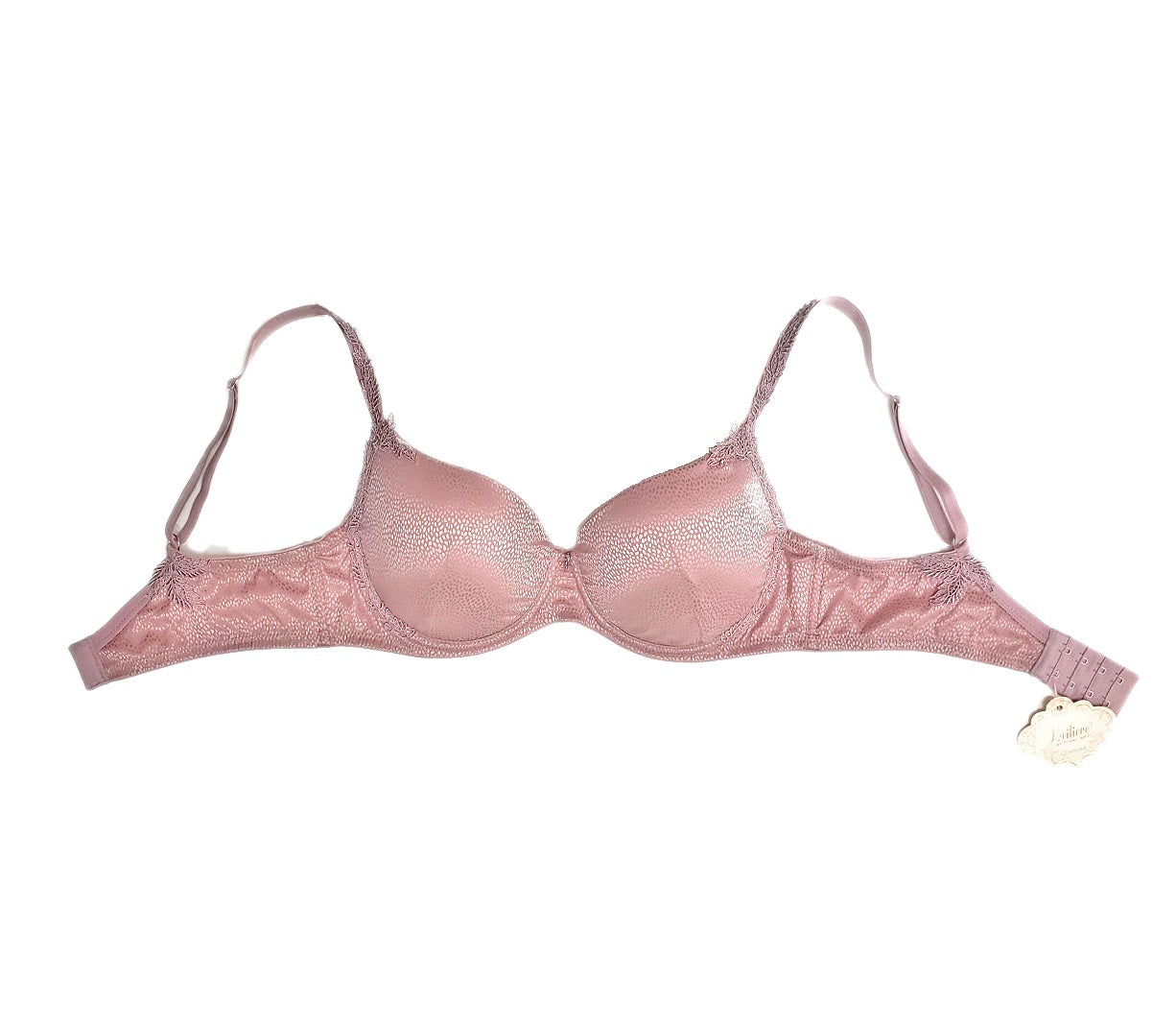 Treat yourself to sophisticated luxury with this Molded Smooth Satiny Cup Bra from Leilieve's KissMe line. 