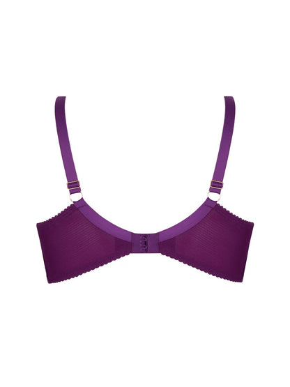 Lise Charmel Sublime En Dentelle 3 Parts Full Cup Bra in sublime iris colour back picture 