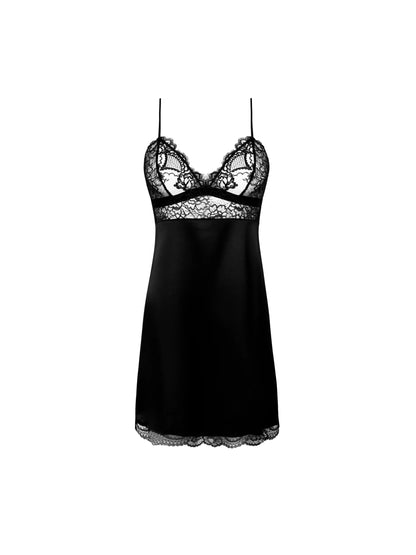 SUBLIME EN DENTELLE Silk Negligee