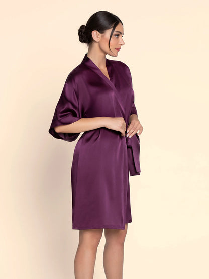 ÉLÉGANCE ARTIST Silk Robe