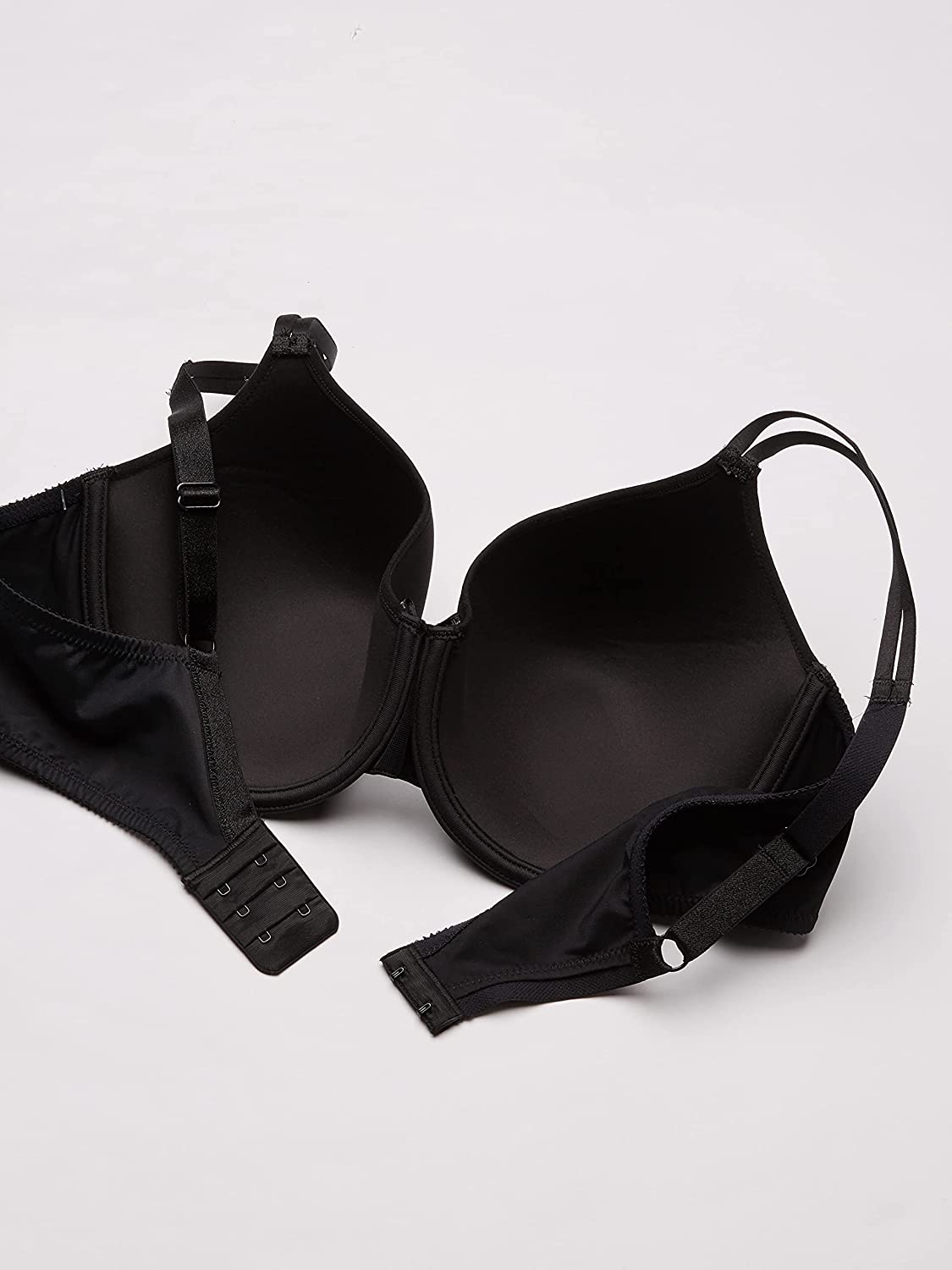 Women's Every Day's Padded Underwired Demi Cup T-Shirt Pushup Bra Black  #EYE0012