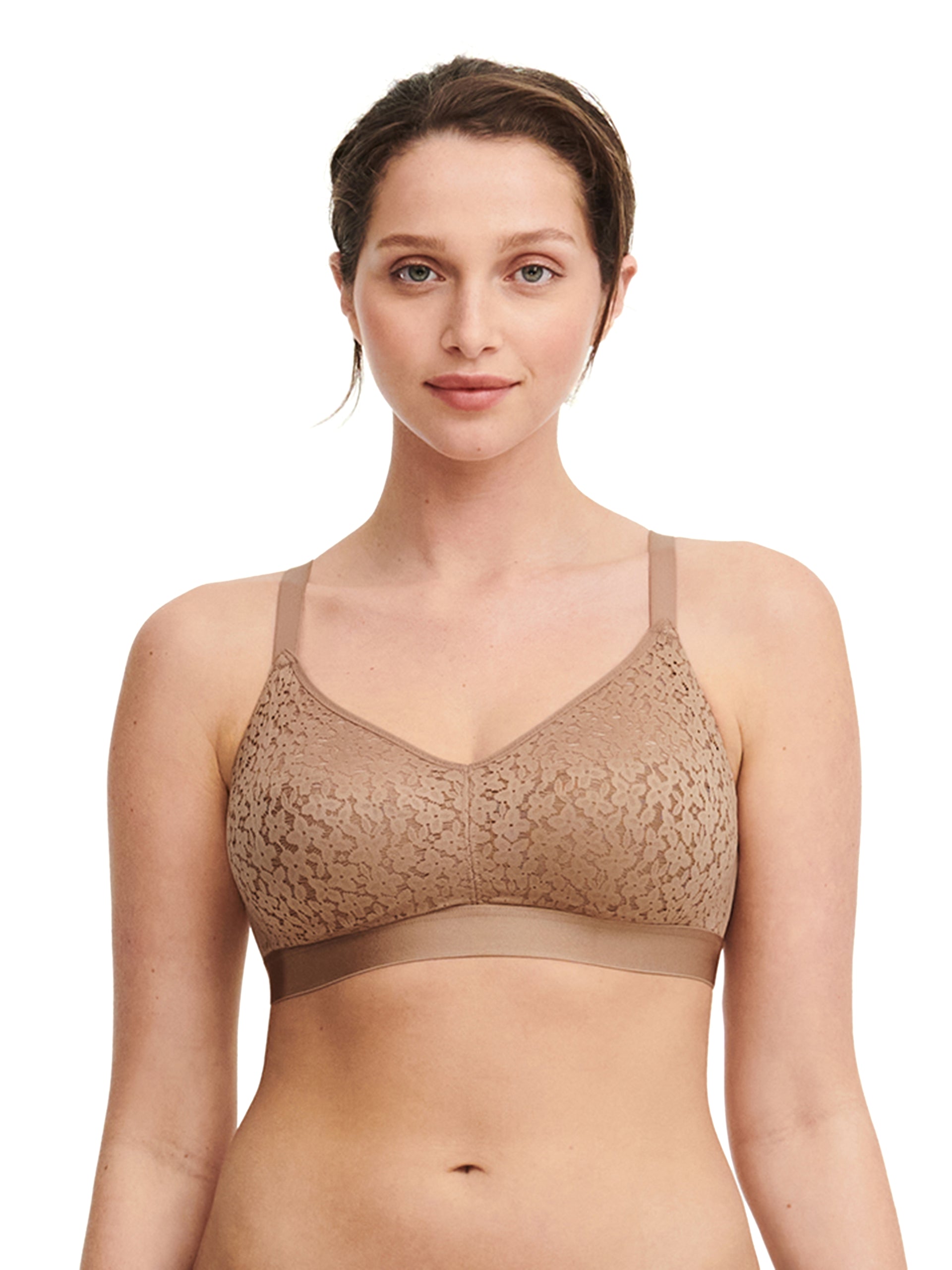 Chantelle Pont Neuf Full Coverage Wireless Bra in Ivory FINAL SALE (40% Off)