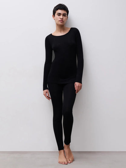 THERMO COMFORT Wool-Silk Leggings
