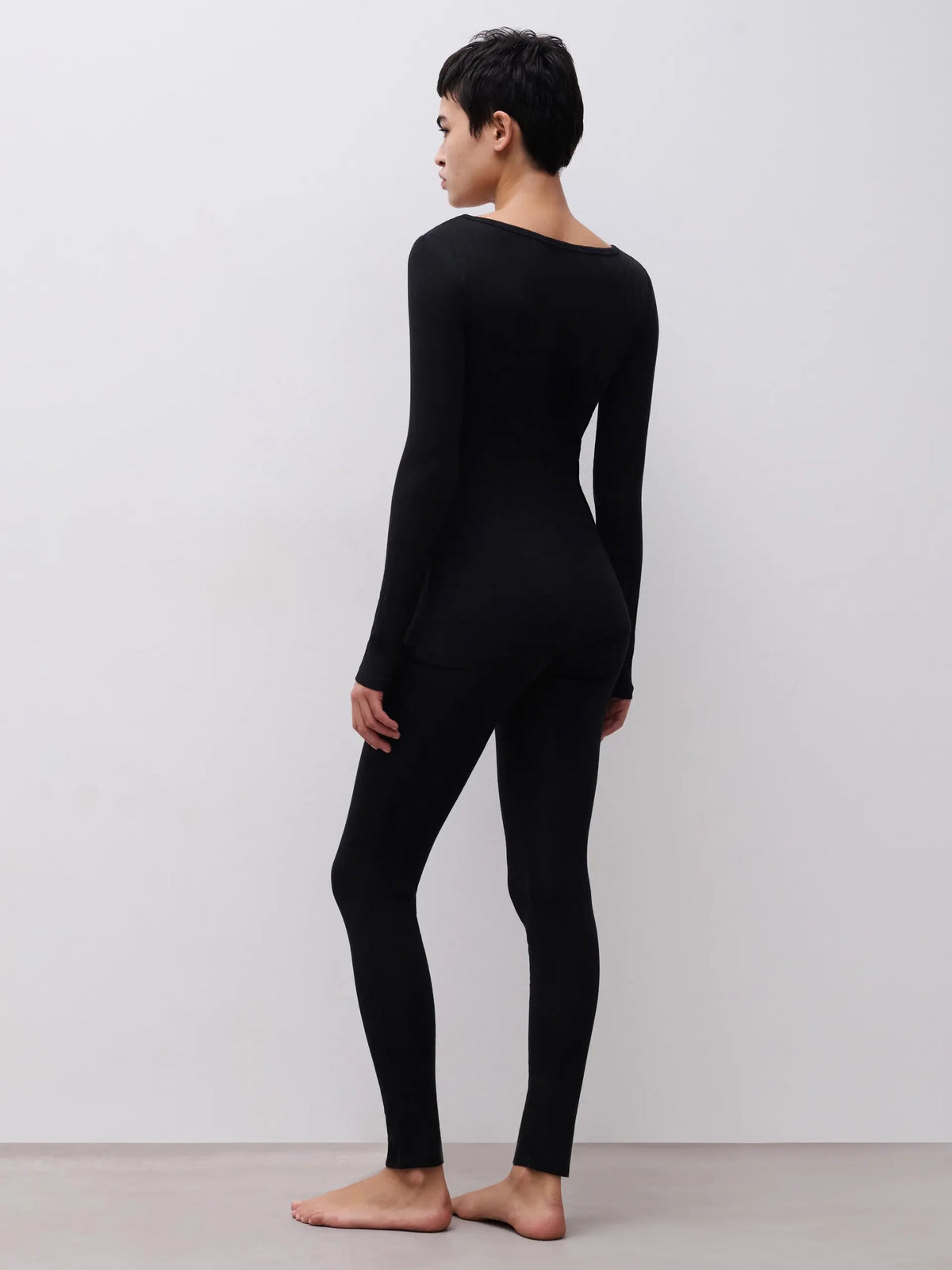THERMO COMFORT Wool-Silk Leggings