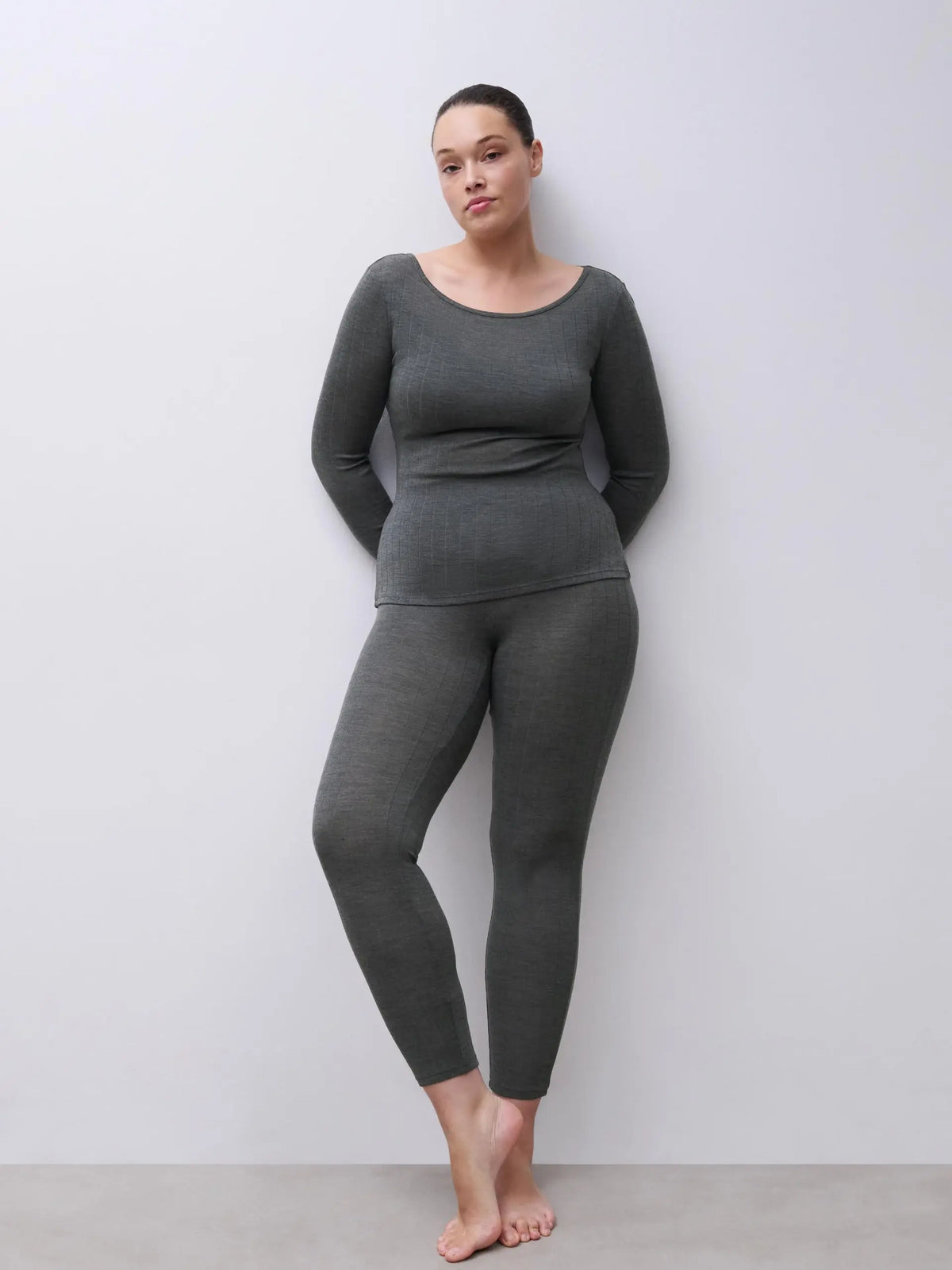 THERMO COMFORT Wool-Silk Leggings