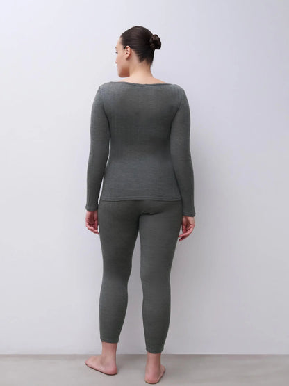 THERMO COMFORT Wool-Silk Leggings