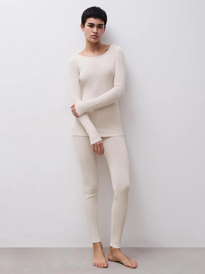 THERMO COMFORT Wool-Silk Leggings