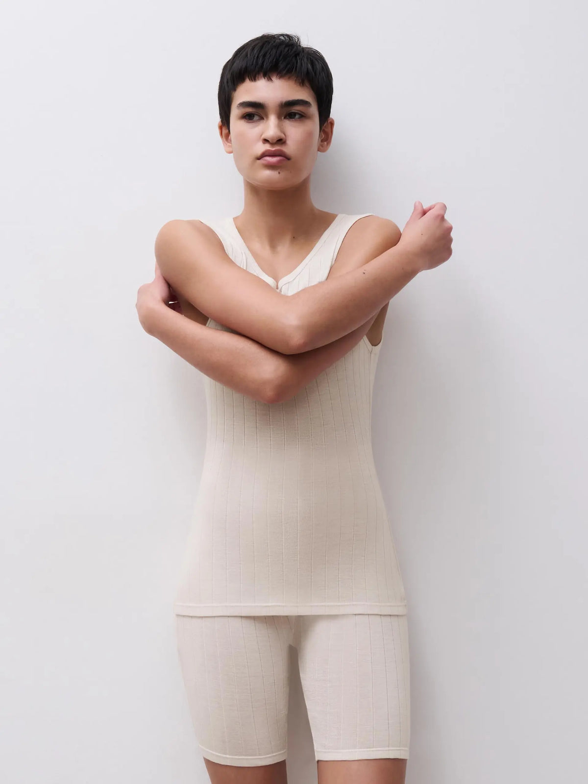 THERMO COMFORT Wool‑Silk Shorts