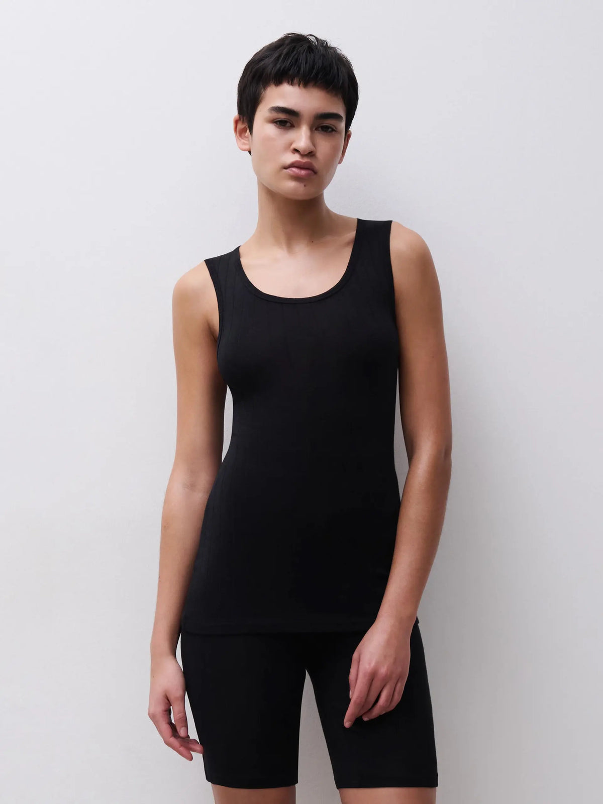 THERMO COMFORT Wool‑Silk Tank Top
