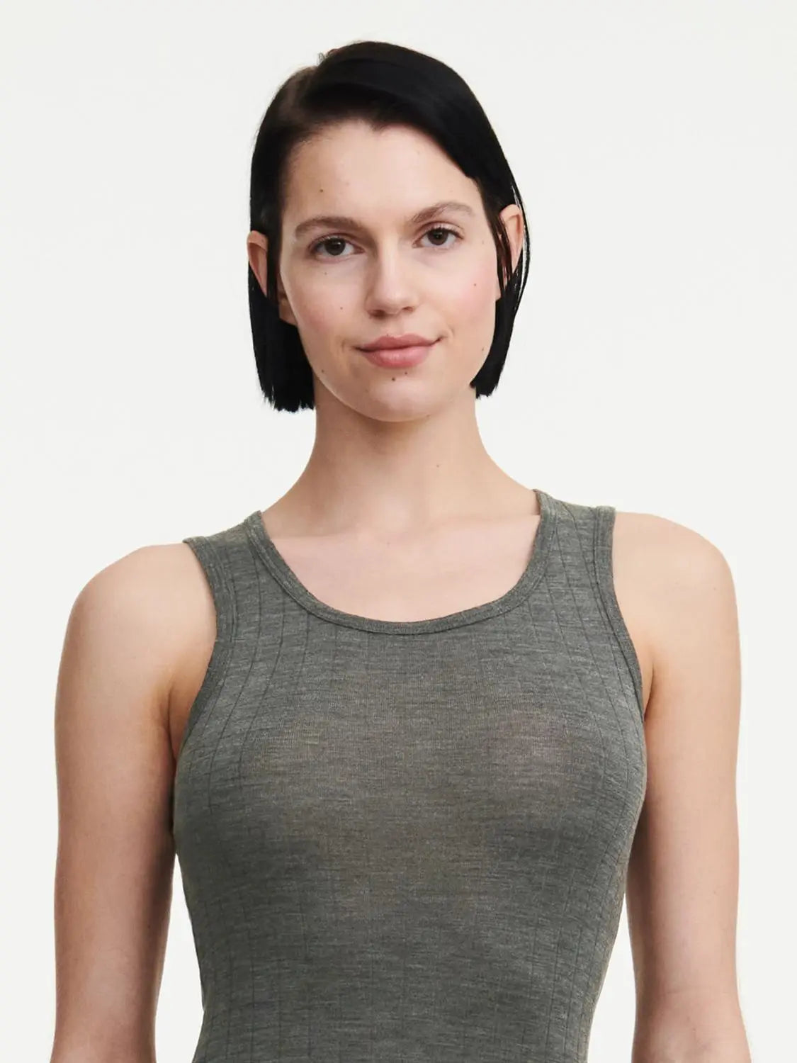 THERMO COMFORT Wool‑Silk Tank Top