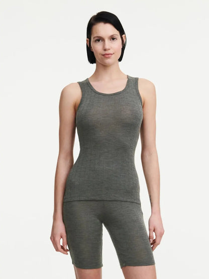 THERMO COMFORT Wool‑Silk Tank Top