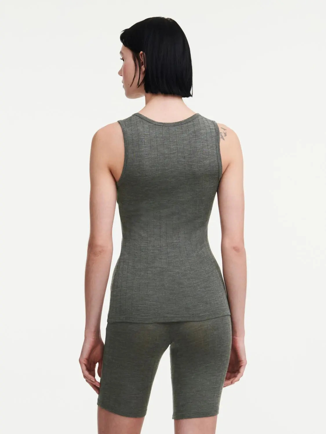 THERMO COMFORT Wool‑Silk Tank Top