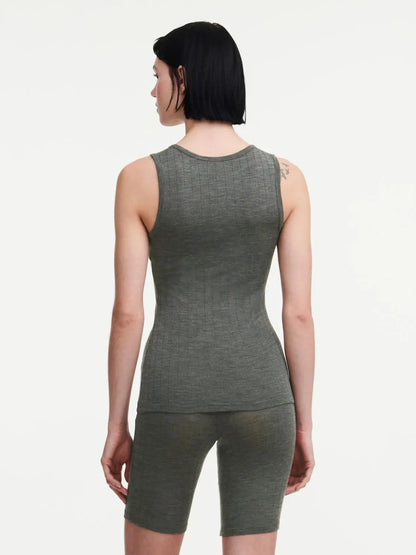 THERMO COMFORT Wool‑Silk Tank Top
