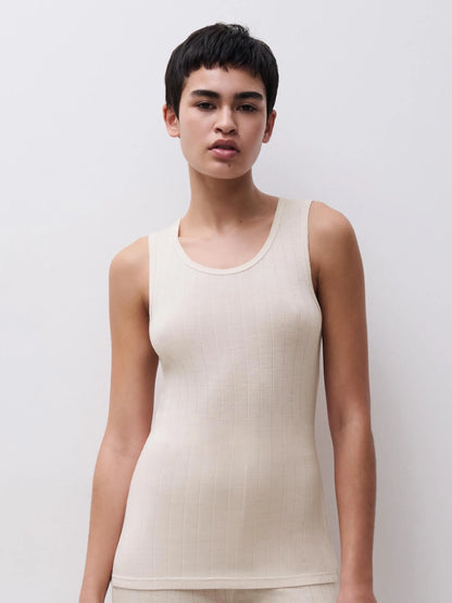 THERMO COMFORT Wool‑Silk Tank Top