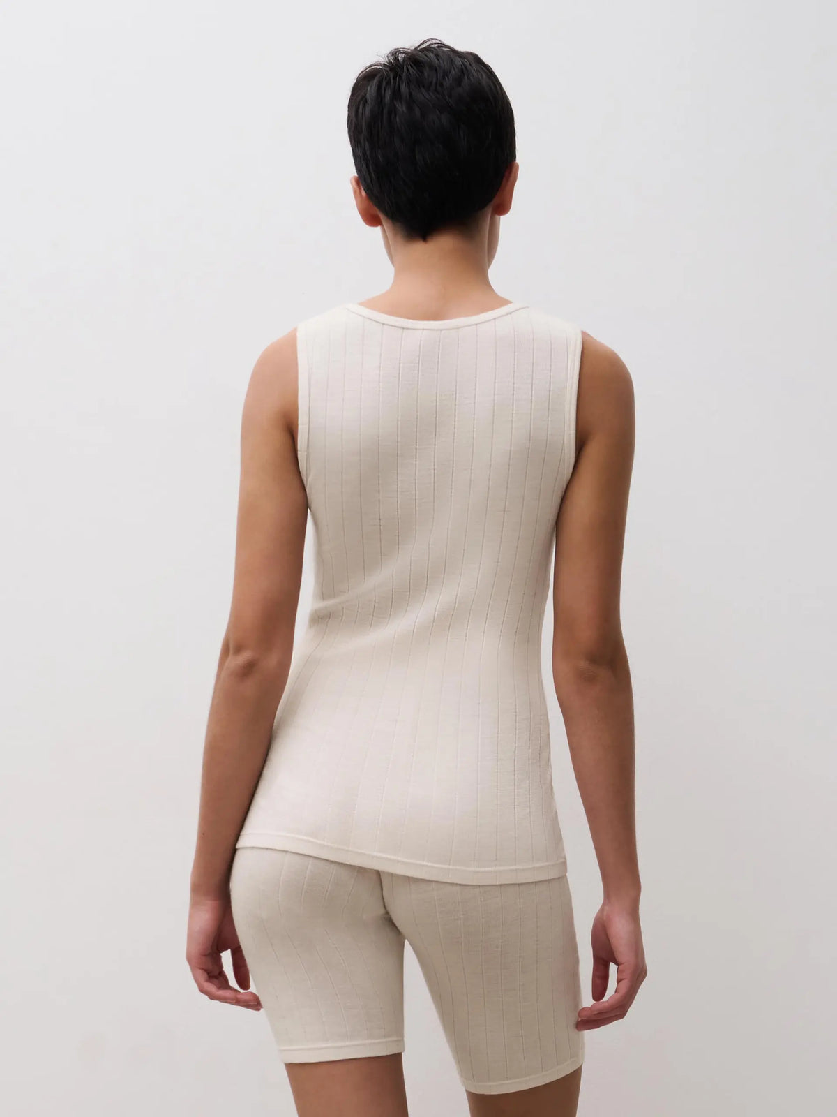 THERMO COMFORT Wool‑Silk Tank Top