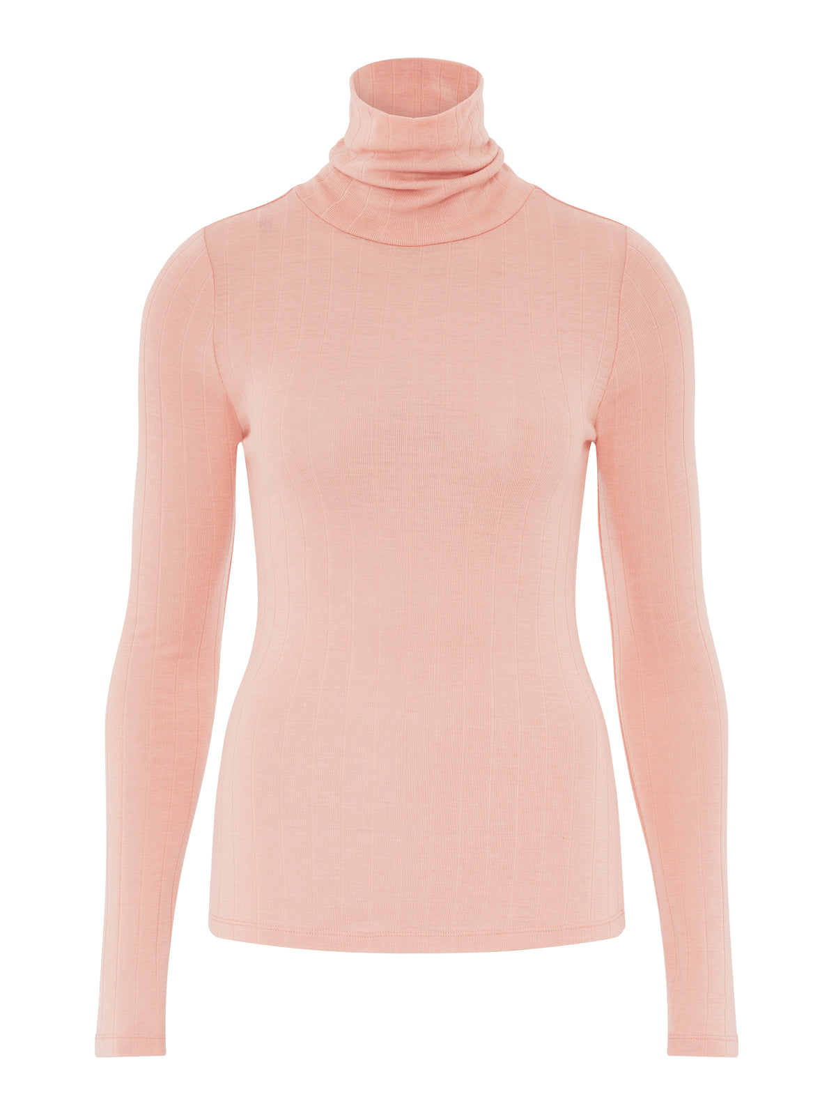 THERMO COMFORT Wool‑Silk Turtleneck Top