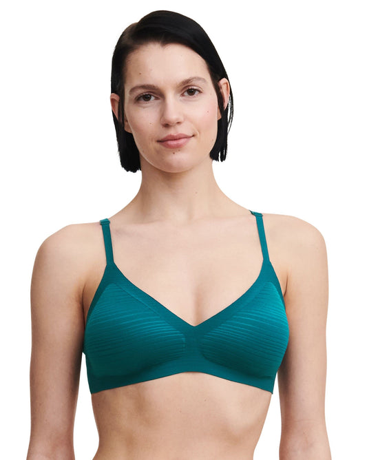 Wireless SoftStretch Stripes Bralette