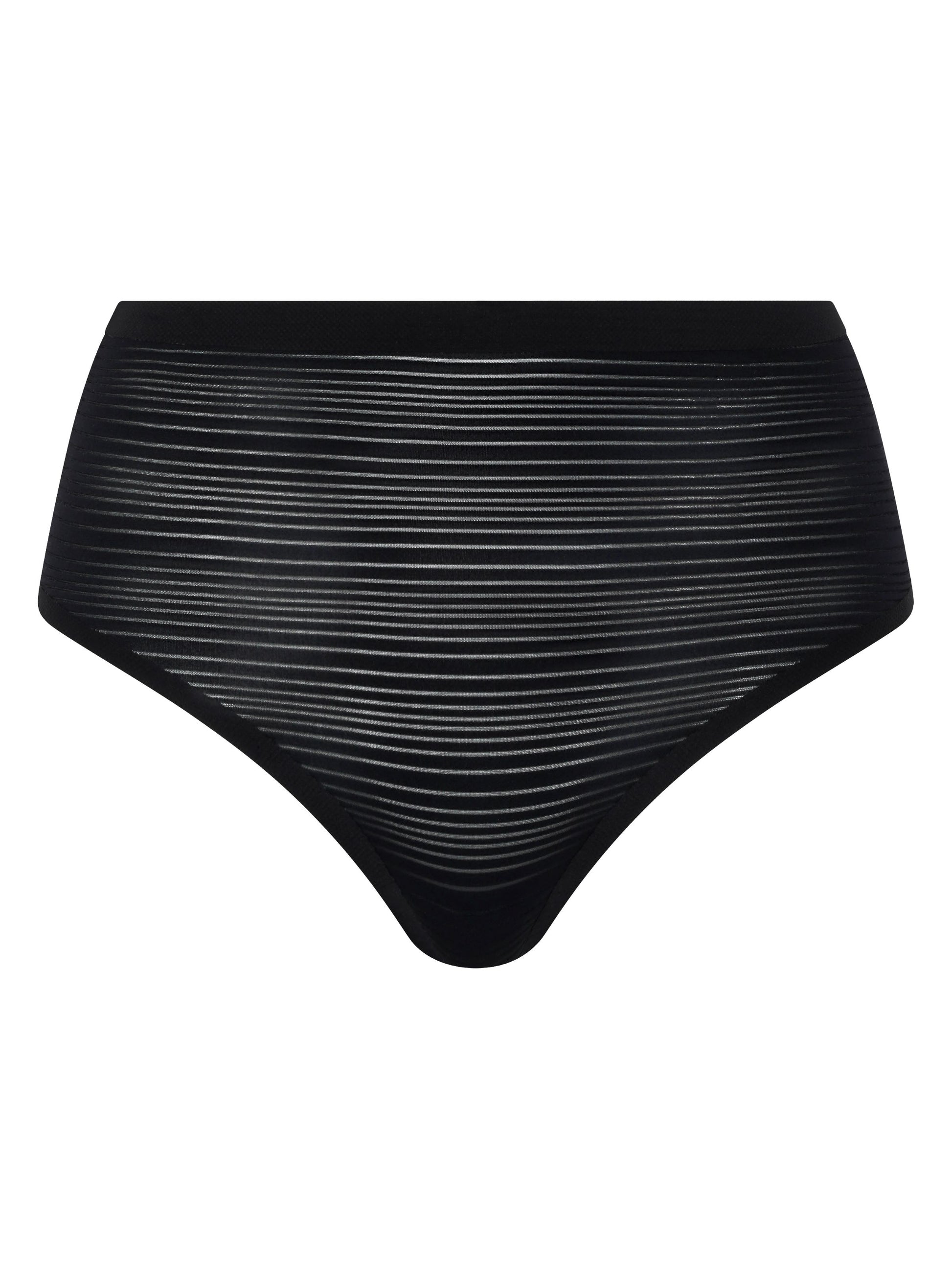 Rhinestone Alphabet Underwear Womens Sports High High-fork Seamless Thong  T-pants colour black size M