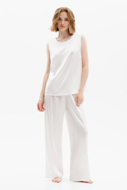 Classic Silk Relaxed Pants
