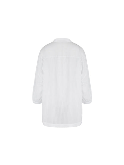 CHIC ET RELAX Long‑Sleeve Cotton Shirt