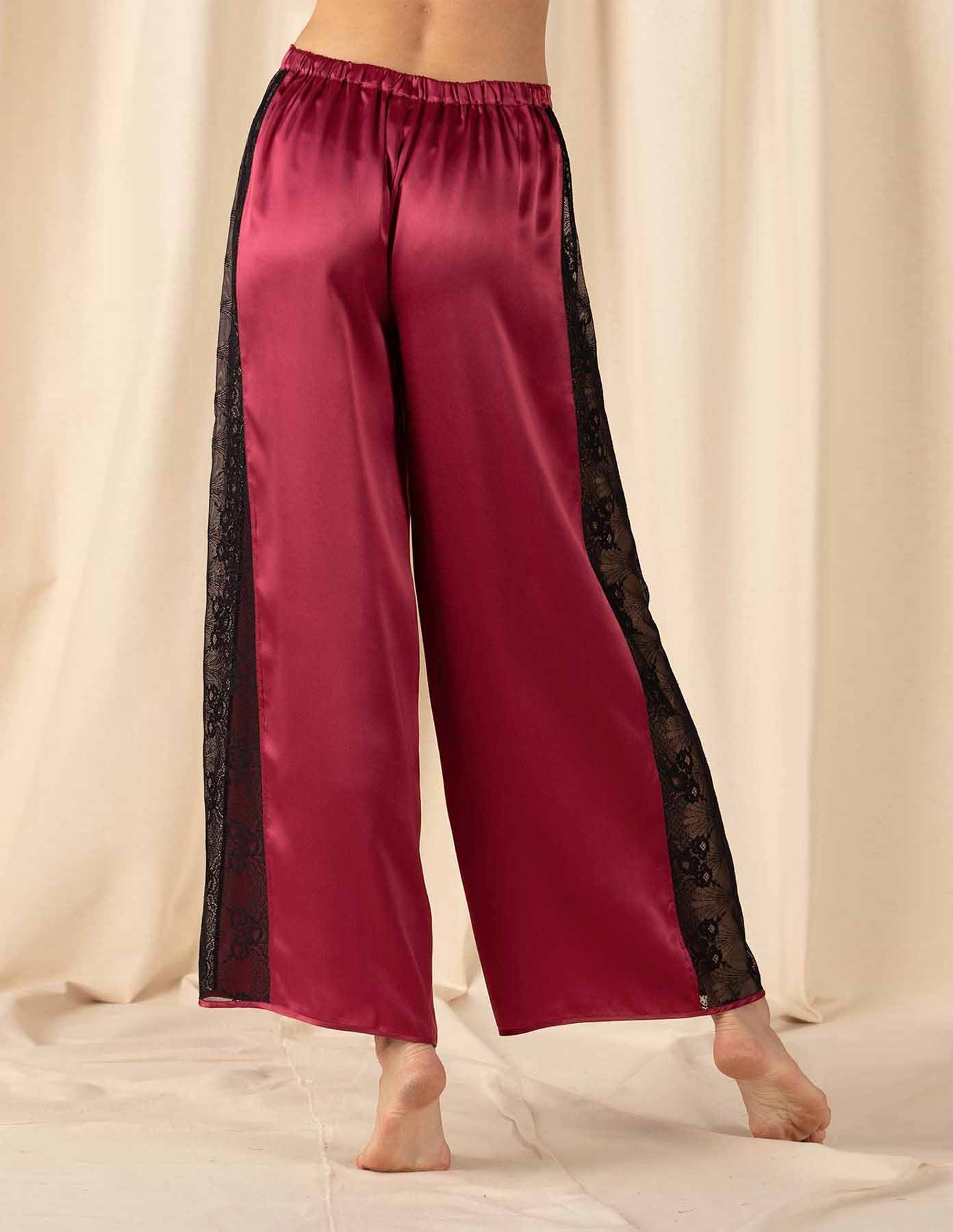 NK IMODE Mischa Lace & Silk Trousers