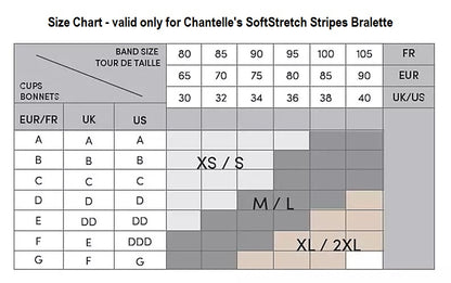 Size Chart - Chantelle France